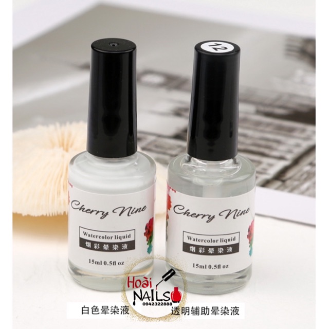 Cồn loang trắng , chai xoá loang - phụ kiện nail