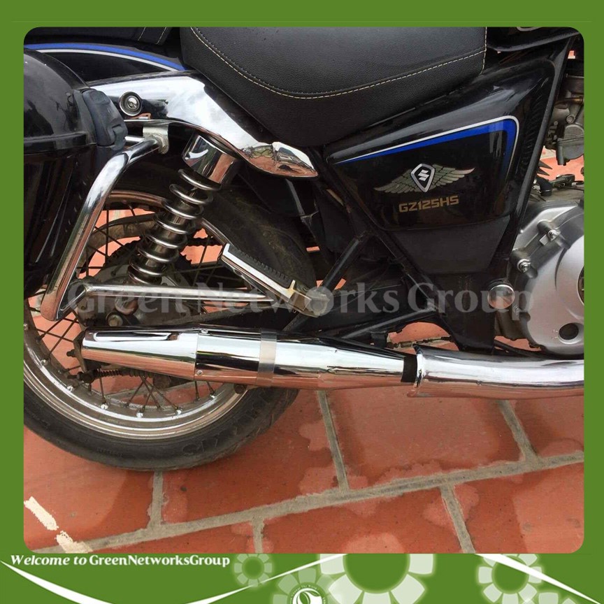 Lon Pô Rebel Xi Inox gắn các Loại Xe Máy Greennetworks