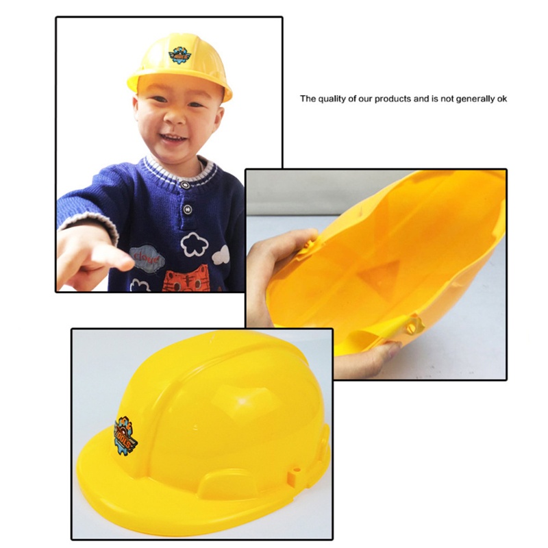 Mũ Bảo Hiểm Hóa Trang Công Trường Vui Nhộn Cho Bé