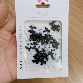 set nơ dài gắn móng, set nơ trang trí móng