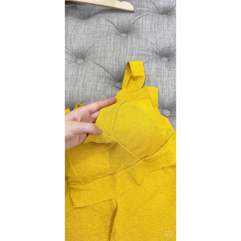 set bikini hai mảnh zara vàng, bikini vàng chanh, đồ bơi zara. bộ đồ bơi | BigBuy360 - bigbuy360.vn