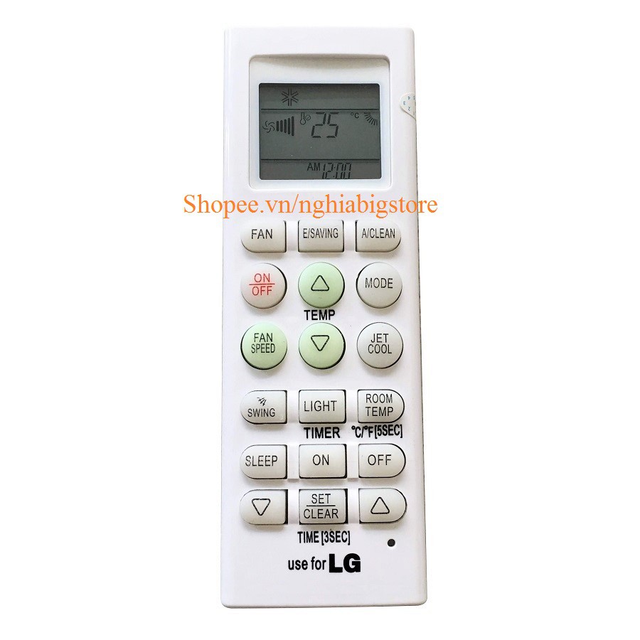 Remote Điều Khiển Máy Lạnh LG, Điều Hòa LG AKB73315601, AKB73456109