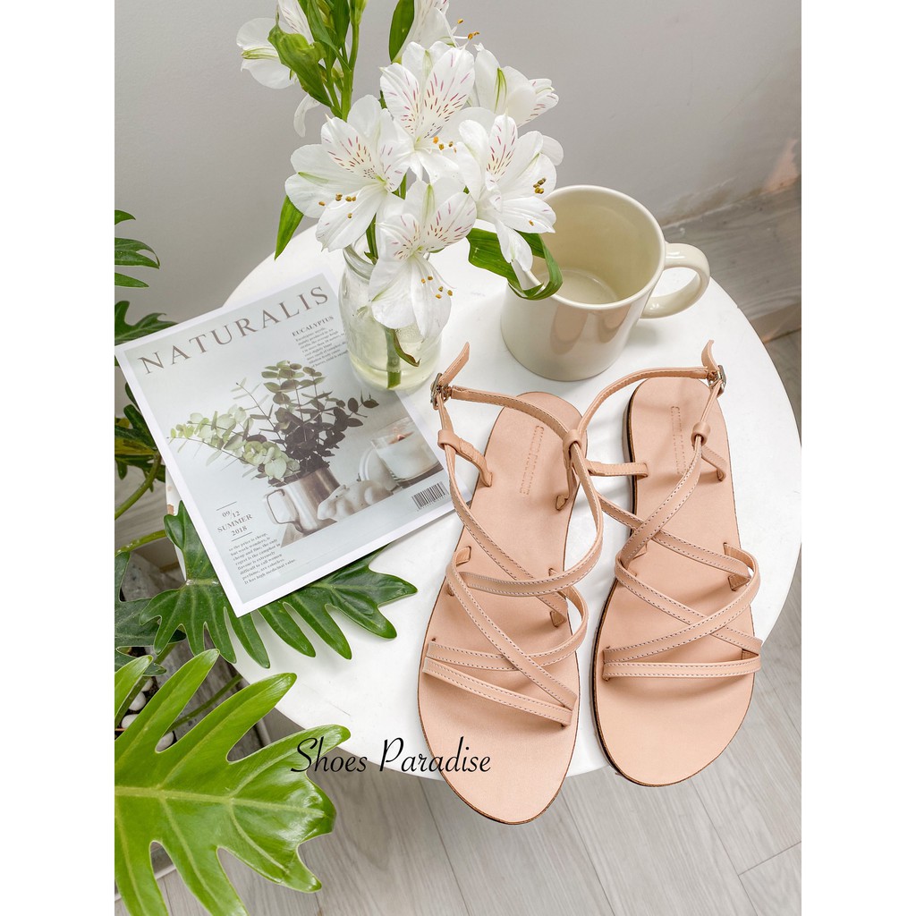 GIÀY SANDAL DÂY MẢNH Cá tính SANDAL NỮ SHOES PARADISE