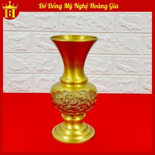 Lọ Cắm Hoa Bằng Đồng - GIẢI PHẤP GIÚP HOA TƯƠI LÂU