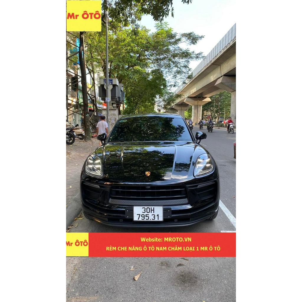 Rèm che nắng xe Porsche Macan (không nam châm) Loại 1 Mr Ô Tô - Bảo hành 2 năm.