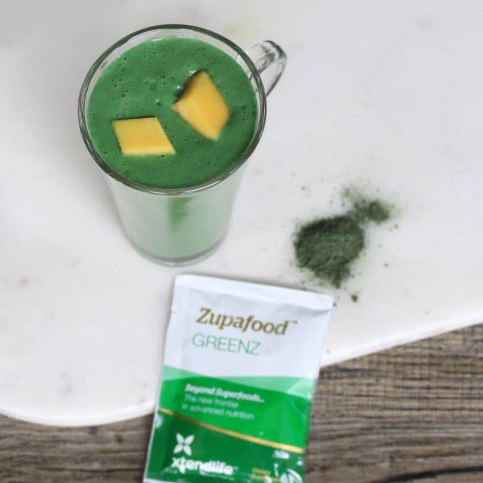 [Hỏa tốc] Siêu thực phẩm kiềm hoá xanh Zupafood GREENZ Xtend-Life (30 gói)