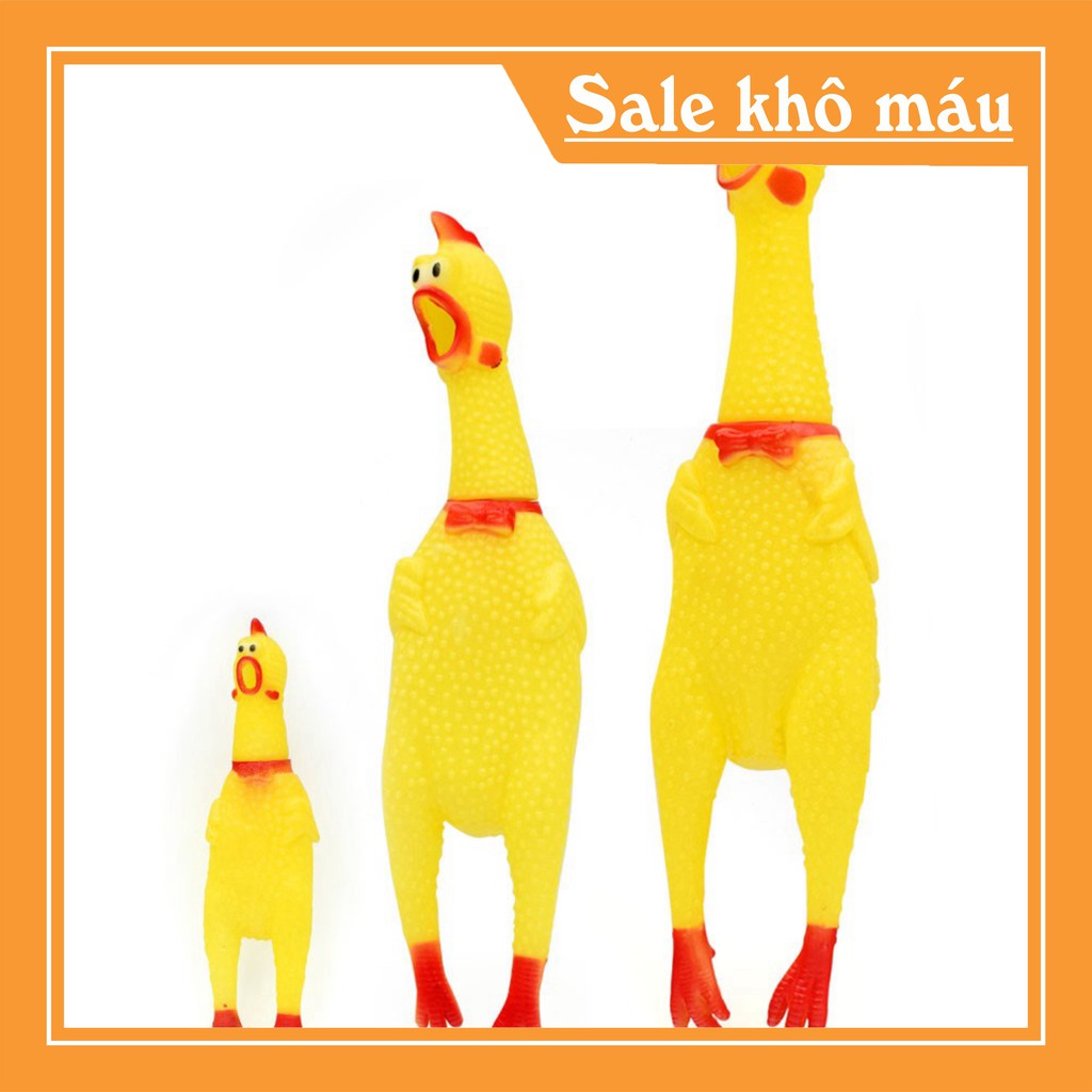 [FLASH SALE] ĐỒ CHƠI CHO CHÓ MÈO HÌNH CON GÀ