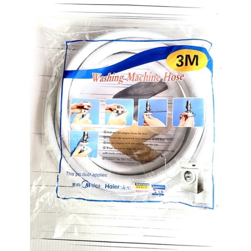DÂY CẤP NƯỚC MÁY GIẶT CỬA ĐỨNG