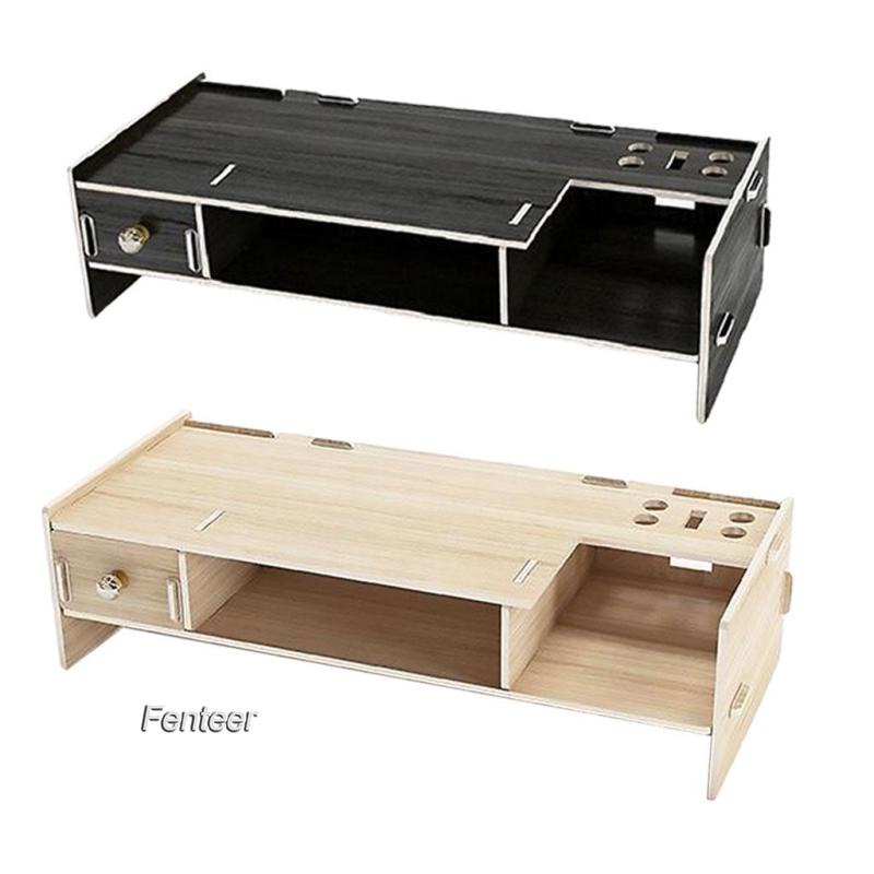 1 giá đỡ nâng màn hình máy tính bảng PC màu đen