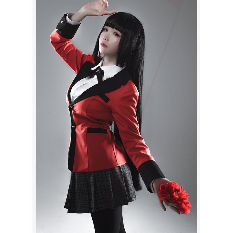 [ORDER] Fullset trang phục cosplay kakegurui Yumeko Jabami