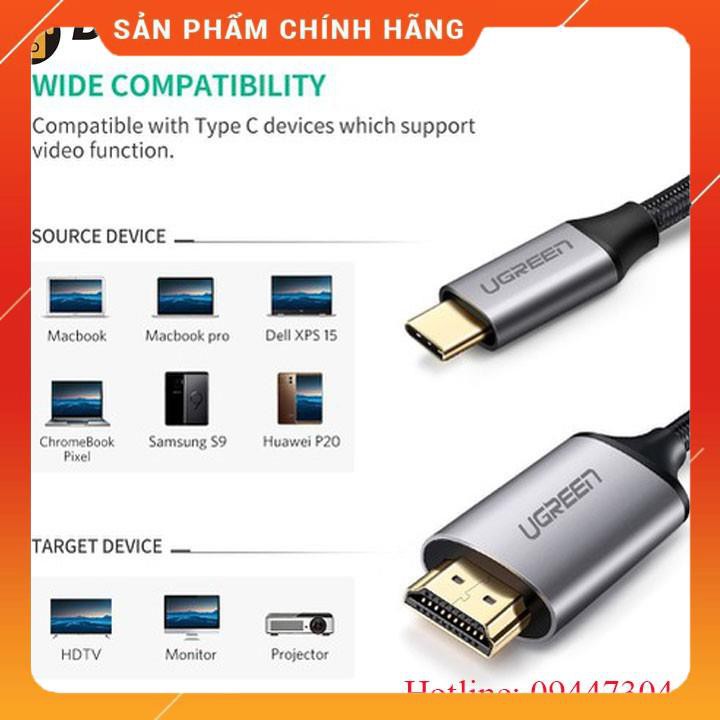 Cáp USB TypeC To HDMI Dài 1,5M Cao Cấp Chính Hãng Ugreen 50570 dailyphukien
