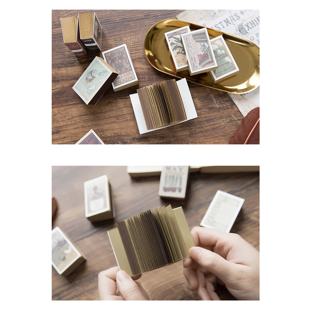 Set 122 Giấy Ghi Chú Dạng Xé Thiết Kế Tiện Lợi