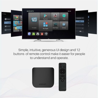 Android TV box 4K Quad Core 64bit Android 7.1
