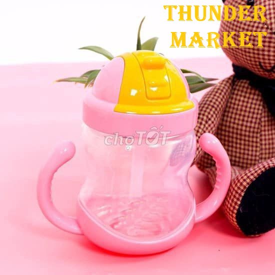 BÌNH NƯỚC TẬP HÚT CHO BÉ (CÓ ỐNG HÚT)