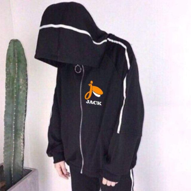 Áo khoác JACK fan ĐÓM ,áo khoác phối sọc JACK K-ICM in theo yêu cầu có đủ size