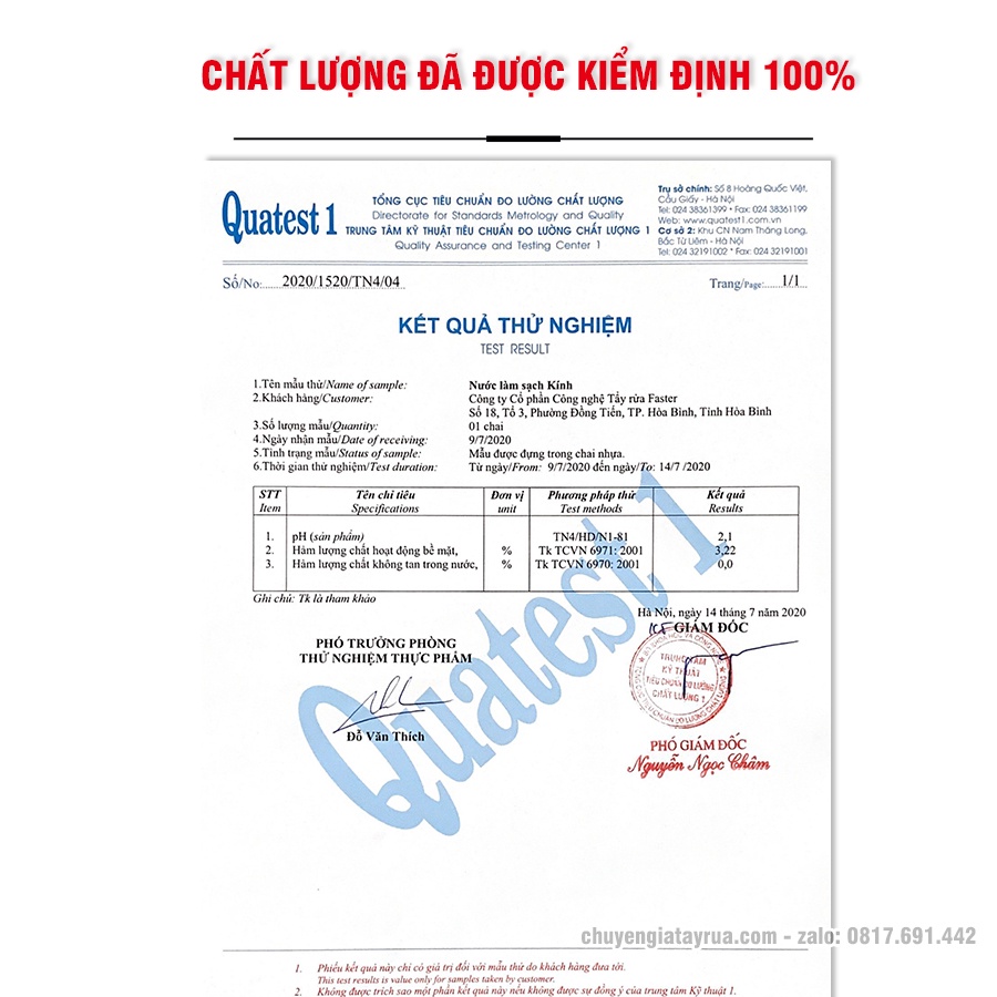 Bình Xịt Tẩy Cặn Canxi Vách Kính Nhà Tắm, Gương Nhà Tắm, Bể Cá Ố Mốc Lâu Ngày Siêu Mạnh Faster CG Plus