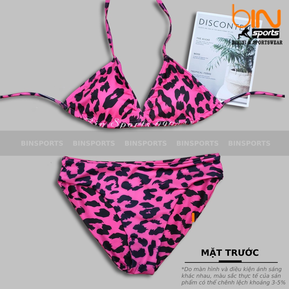Bikini Nữ Hai Mảnh Beo Hồng Bin Sports BHV104