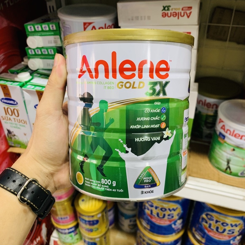 [Mẫu mới] Sữa bột Anlene Gold 800G (19-45 tuổi và trên 40 tuổi)