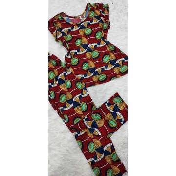 Bộ tay ngắn quần dài thun gân tầm ý