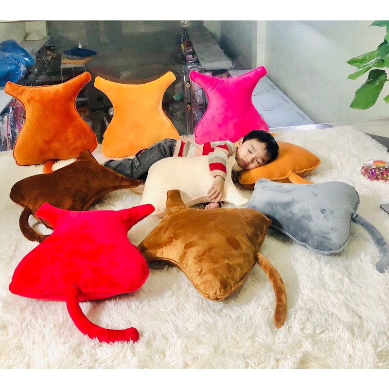 Gối ôm hình mèo dễ thương phong cách Hàn Quốc