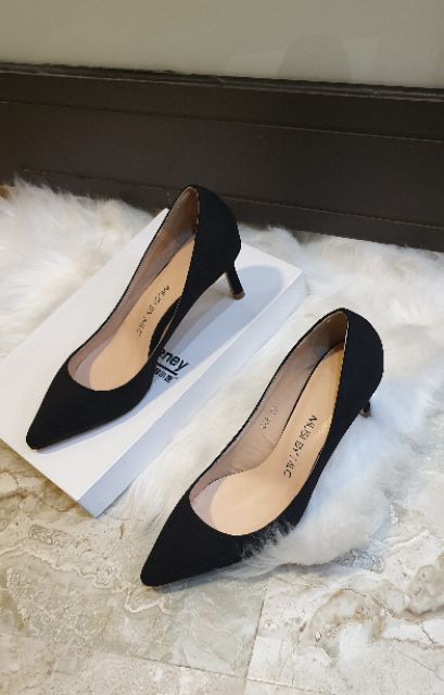 Giày cao gót 7cm da lộn hàng quảng châu cc