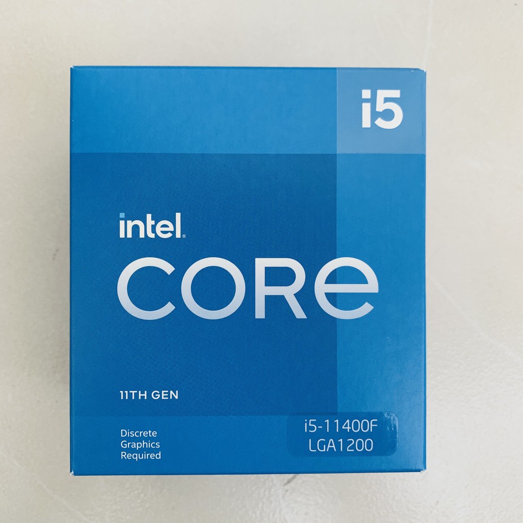 CPU Intel Core i5 11400F 2.6GHz Turbo Up To 4.40GHz 6 Nhân 12 Luồng 12MB Cache chính hãng Viễn Sơn Phân Phối