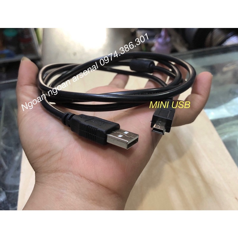 Cáp MINI USB, MICRO USB dài 1,5m và 3m. Báo giá 1 dây