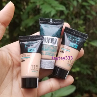 [115] Kem nền mịn nhẹ kiềm dầu Fit Me Maybelline New York 5ml