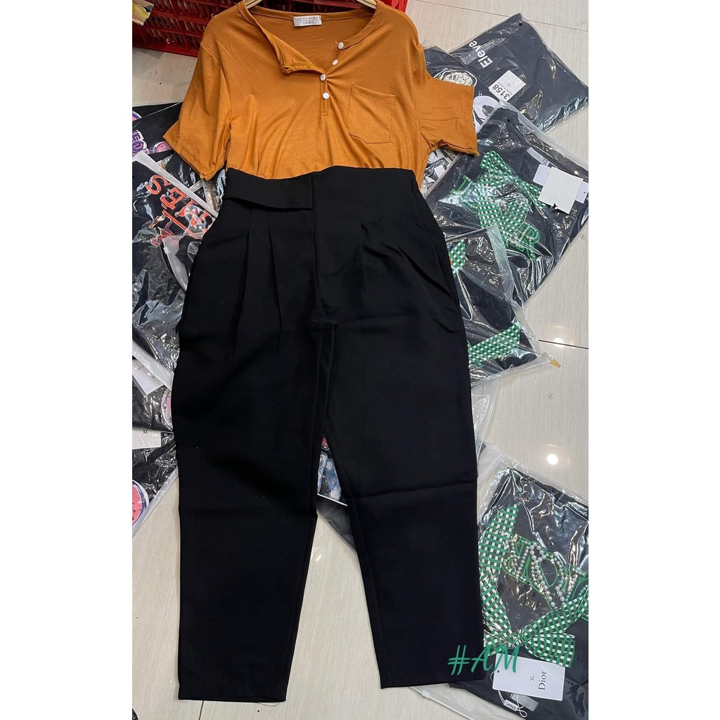 Quần baggy Bigsize  2 cúc sườn (60-88kg) MS18