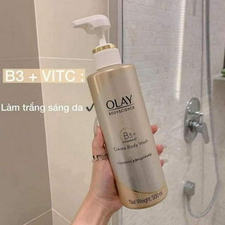 Sữa tắm trắng da olay b3+ thái lan 500ml