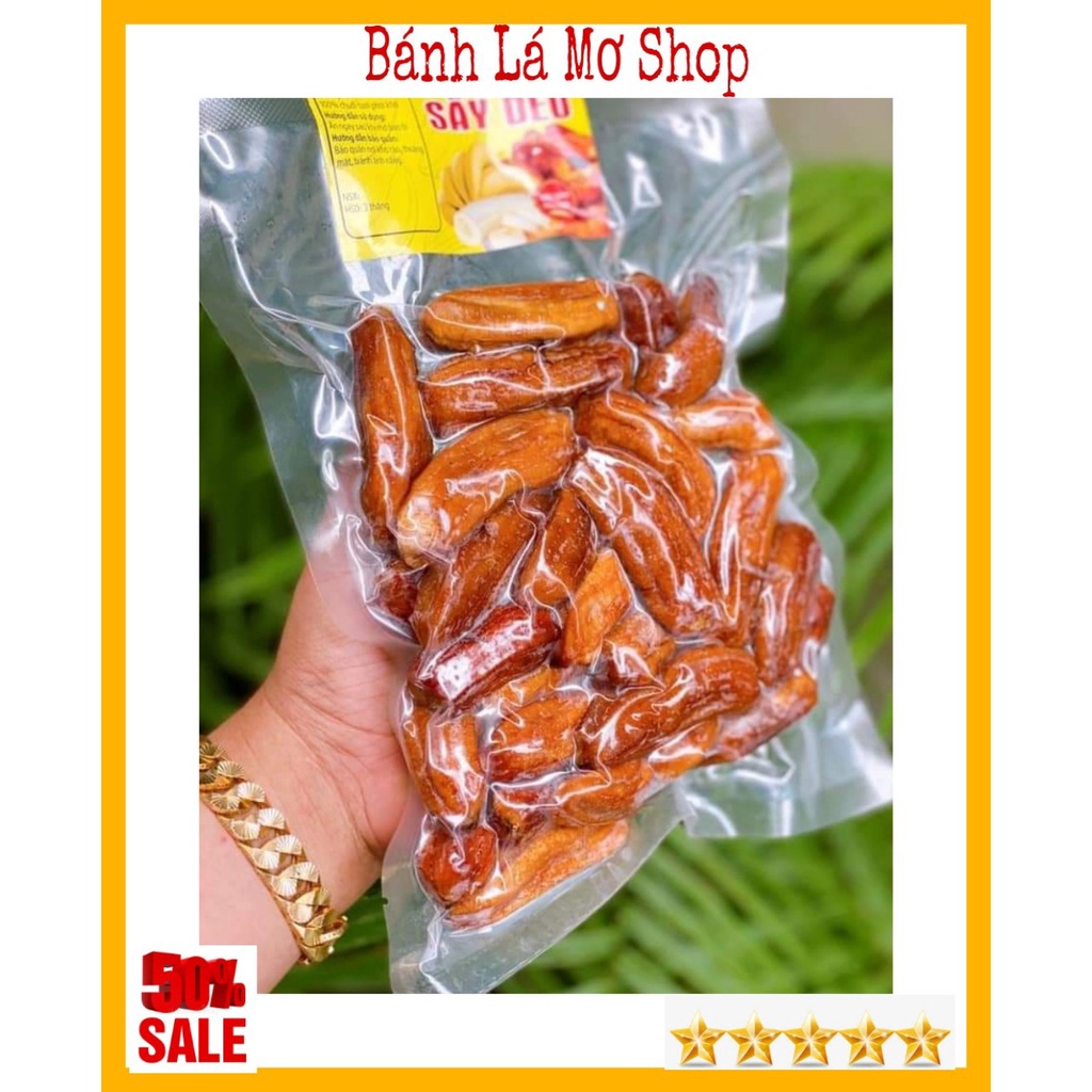 { ĐẶC SẢN BẾN TRE} 500GR Chuối Cao Sấy Dẻo - BÁNH LÁ MƠ SHOP