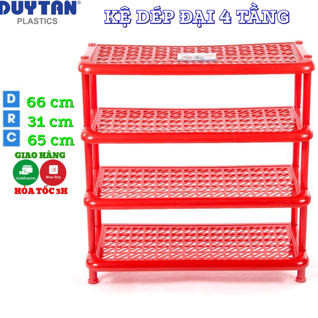 Kệ giày dép nhựa Đại duy tân 3 và 4 tầng