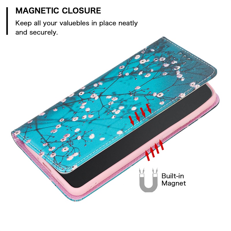 Bao Da Mềm Nắp Gập Từ Tính Cho Samsung Galaxy A13 A23 A33 A53 5G A03