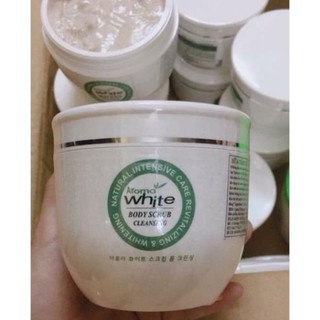 Sữa Tắm Cát Trắng, Tẩy Da Chết Body AROMA WHITE SCRUB FOAM9