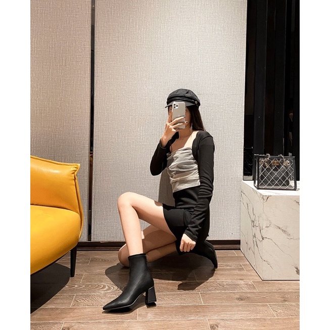 Boot thấp cổ 008/ cao 5p | BigBuy360 - bigbuy360.vn