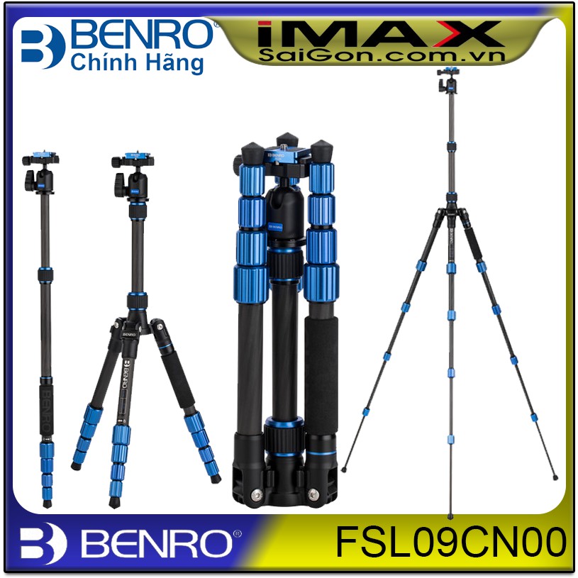 CHÂN MÁY ẢNH TRIPOD/ MONOPOD BENRO FSL09CN00, CARBON