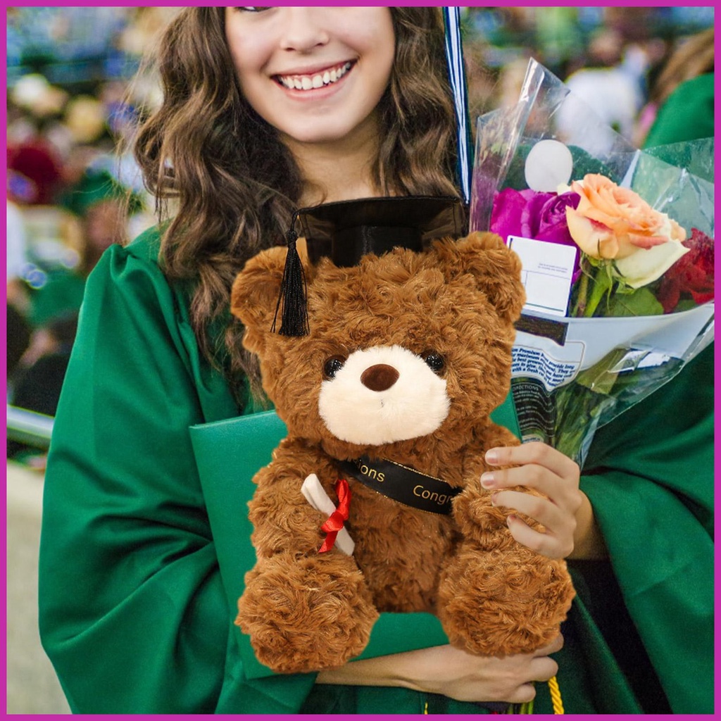 Gấu Nhồi Bông Dễ Thương Làm Quà Tốt Nghiệp