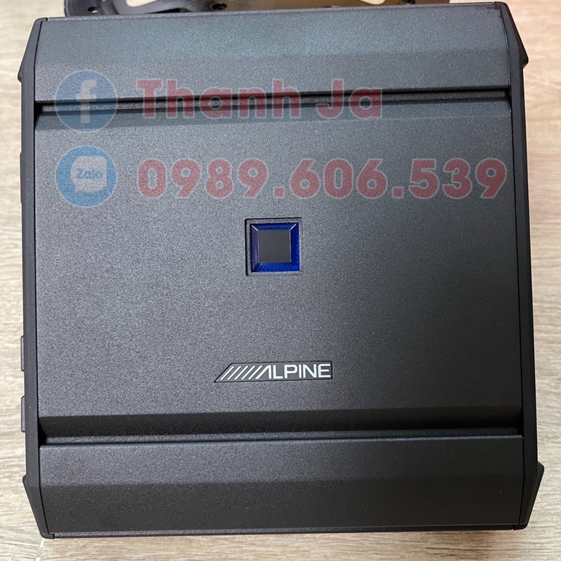 Amply Xe Hơi 1 Kênh Đánh Sub Hơi Alpine S-A60M Nhật Bản