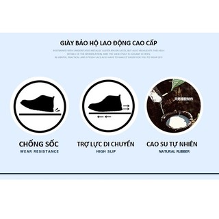 Giày bảo hộ lao động cao cấp