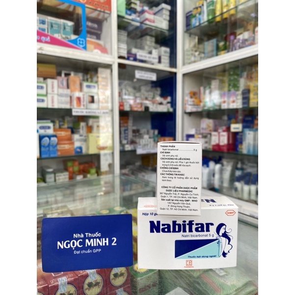 ✅ [Chính Hãng] Gói Bột Vệ Sinh Phụ Nữ NABIFAR 5G (hộp 10 gói)