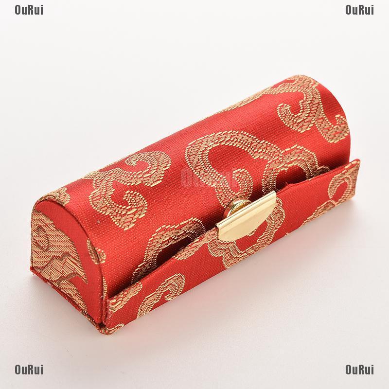 Hộp Đựng Son Môi Có Gương Phong Cách Retro