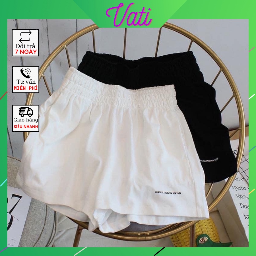 Quần Short Đũi Sport ulzzang - NEW YORK Cao Cấp Chuẩn Vati