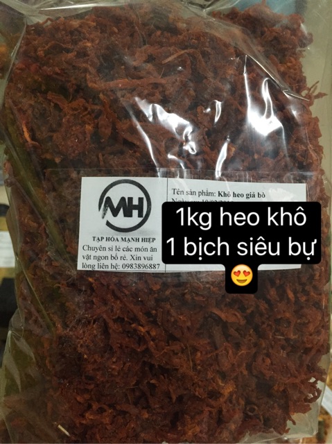 1Kg thịt bò khô sợi thơm ngon