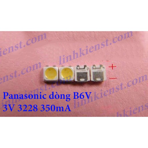 [Mã ELFLASH5 giảm 20K đơn 50K] Led tivi Panasonic dòng B6V 3228 3V 350mA túi 5 con