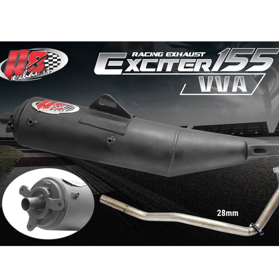 BÔ TĂNG PÔ GIẢ ZIN R8 RACING EXCITER EX155 / Y16ZR VVA ( PISTON 57 MM - 62 MM)