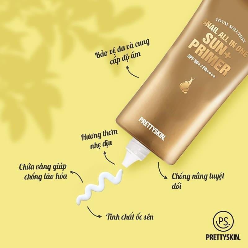 Kem Chống Nắng Thủy Tinh Thần Thánh Pretty skin Hàn Quốc [ Uy Tín+Chính Hãng]