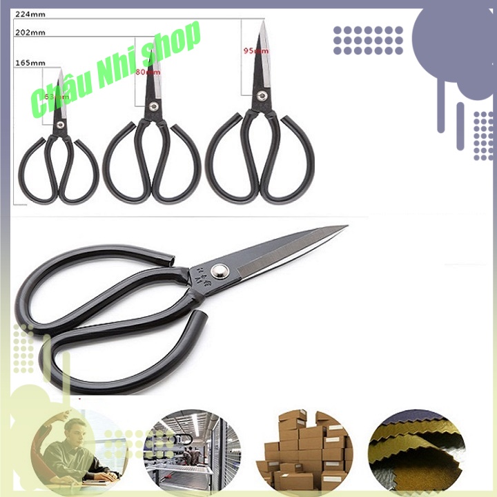 Kéo lưỡi thẳng cắt tỉa chi răm cây cảnh