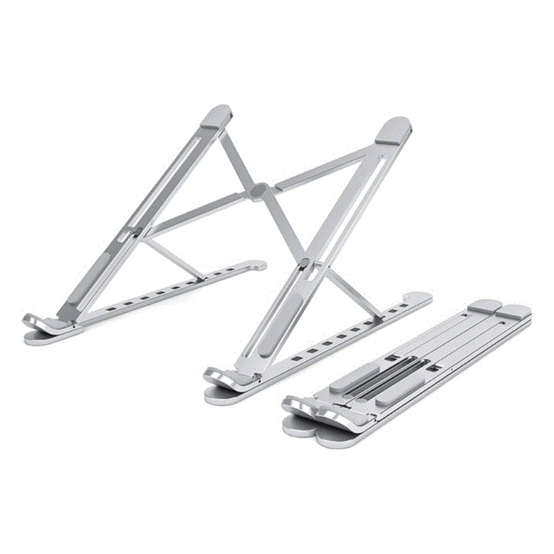 Giá Đỡ Laptop Bằng Nhôm Siêu Nhẹ Có Thể Gấp Gọn Tiện Dụng