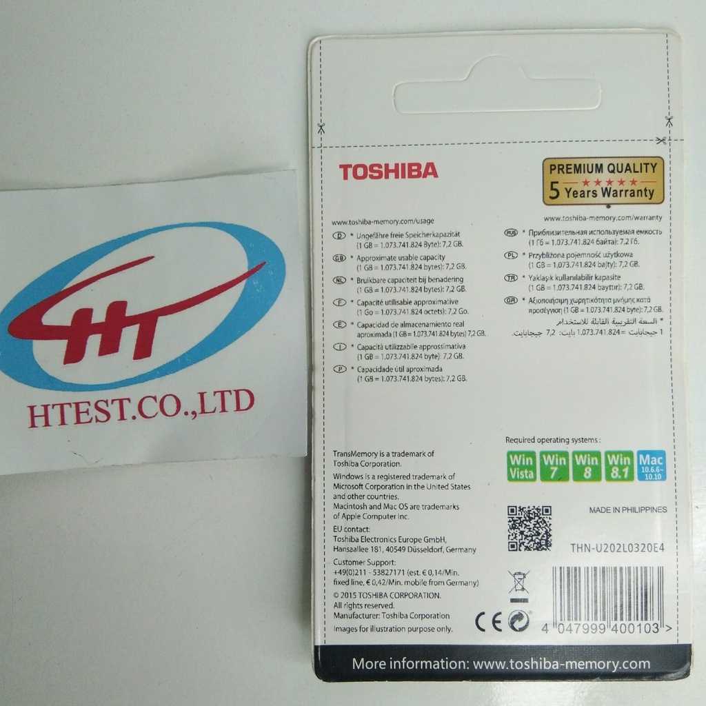 USB Toshiba Sắt 32Gb - Hàng chính hãng
