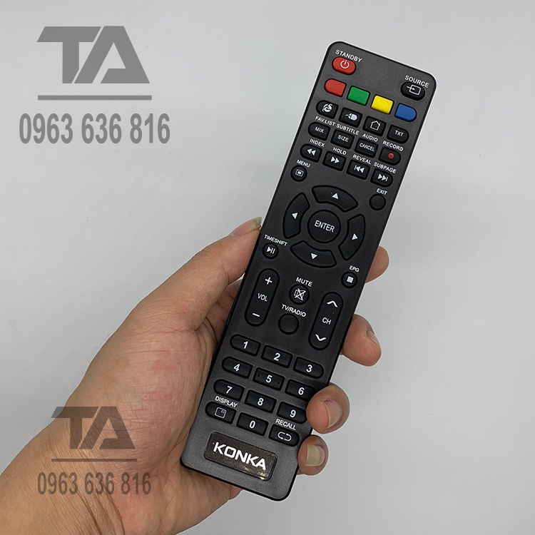 Remote Điều khiển tivi KONKA - mới 100%